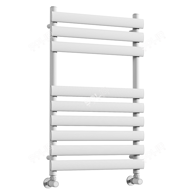 Brenton Milos Heated Towel Rail 3D model image 3