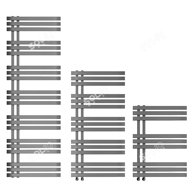 Brenton Sanford Towel Warmer 3D model image 2