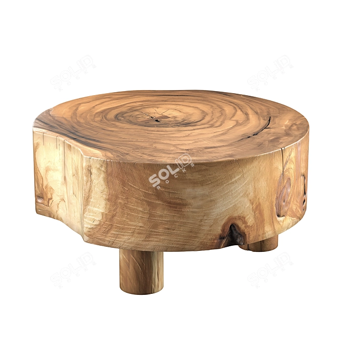 Origins Abstract Coffee Table 3D model image 1