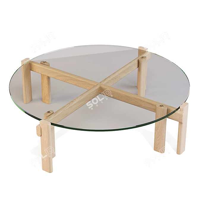Roche Bobois Paris Paname Coffee Tables 3D model image 4