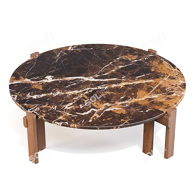 Roche Bobois Paris Paname Coffee Tables 3D model image 6