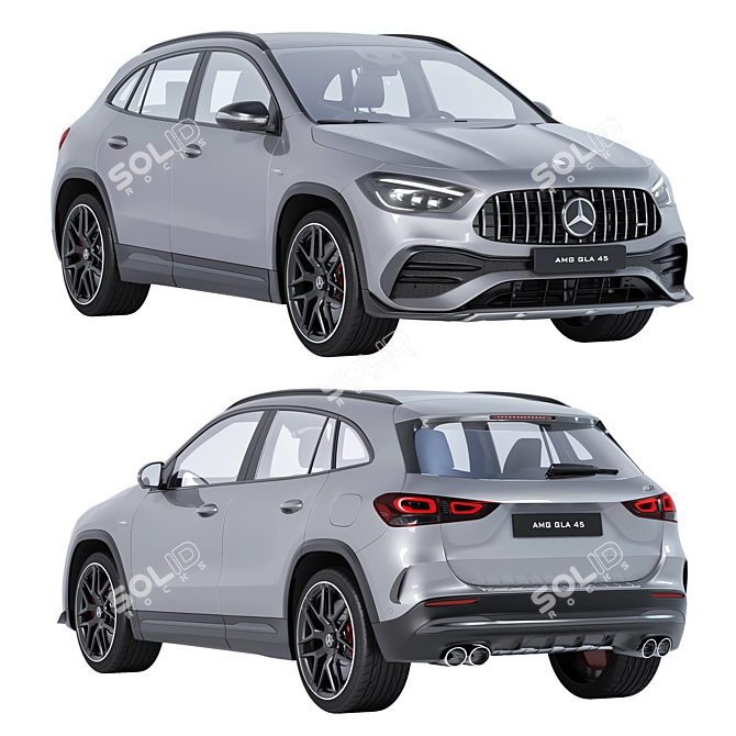 Mercedes GLA 45 4MATIC 3D Models 3D model image 1