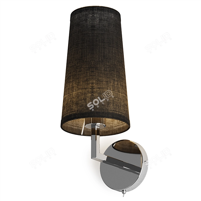 Modern Chic Wall Sconce 3D model image 5