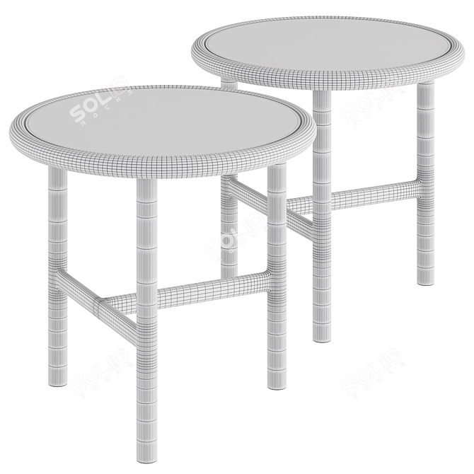  Modern DE PADOVA AVA Table 3D model image 3