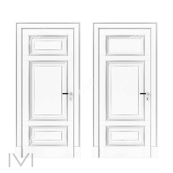 VIVOMOBILI Vienna Series Door 3D model image 4