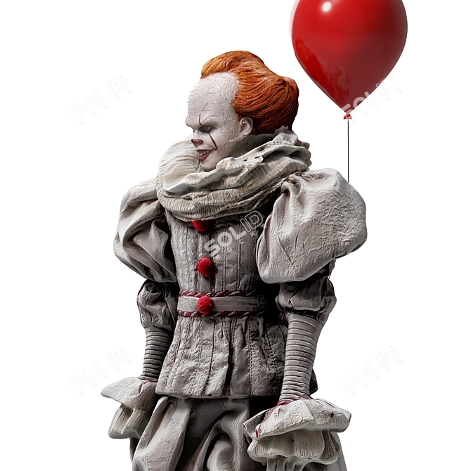 Pennywise IT Figure 33cm 3D model image 3