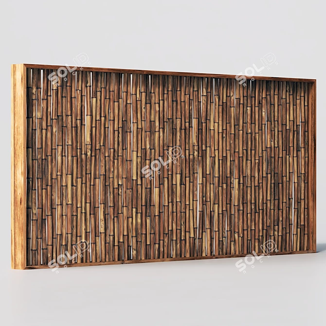 Bamboo Polygon Model with Vray 3D model image 1
