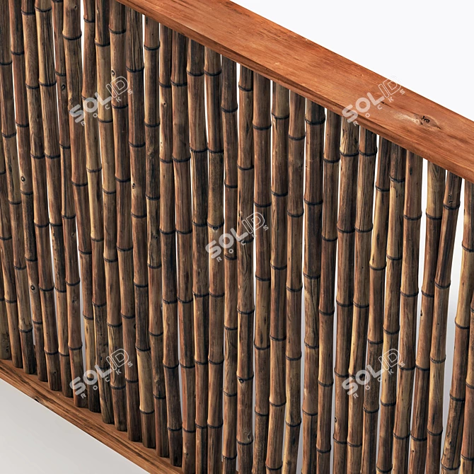 Bamboo Polygon Model with Vray 3D model image 3