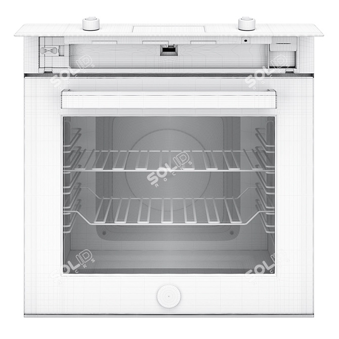 Bertazzoni Pro Series Oven, 60cm 3D model image 7