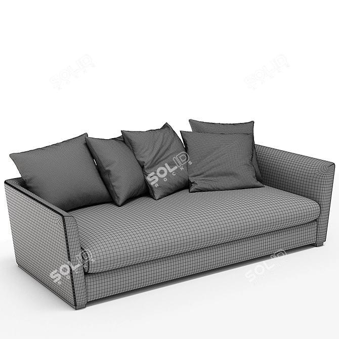 2017 Valery Flexform Sofa Millimeters 3D model image 4