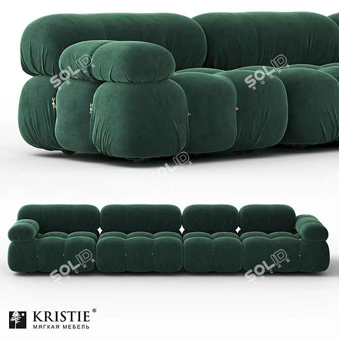 Kristie Mebel Asti Sofa 3D model image 1