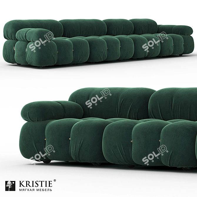 Kristie Mebel Asti Sofa 3D model image 2