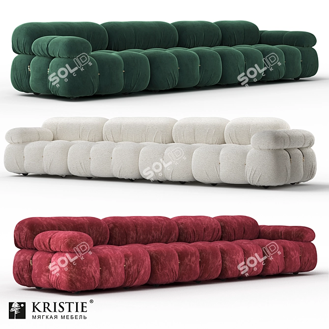 Kristie Mebel Asti Sofa 3D model image 5