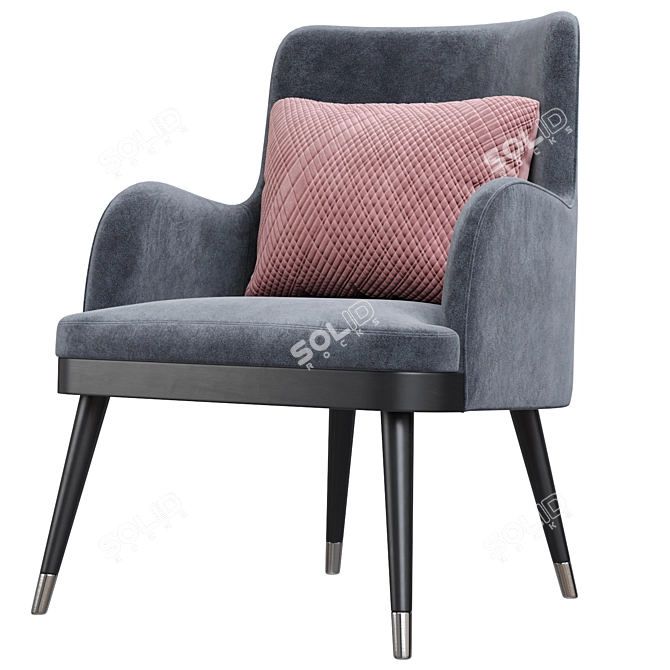 Elegant Kelly Mass LT Chair 3D model image 2