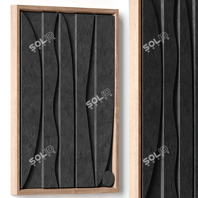 Sculptural Wall Art Masterpiece 3D model image 5