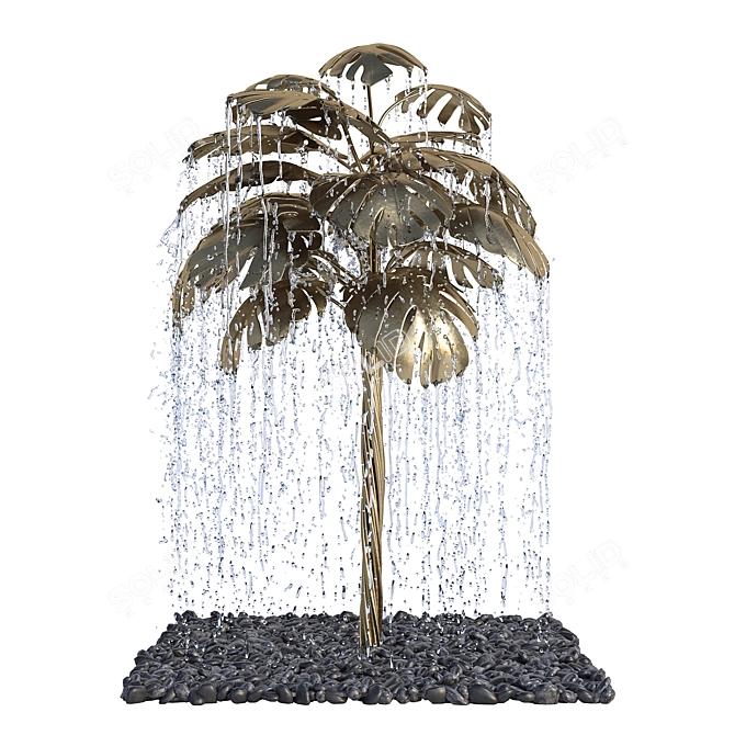 Fountain Figures Landscaping Elements 3D model image 2