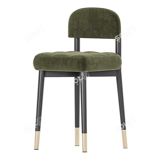 Modern Scandinavian Chair Collection 3D model image 4