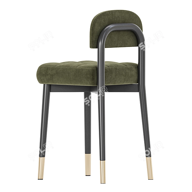 Modern Scandinavian Chair Collection 3D model image 5