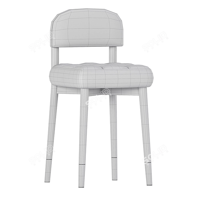 Modern Scandinavian Chair Collection 3D model image 6