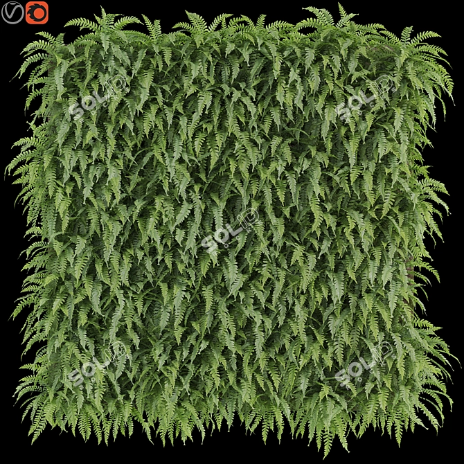 High Performance Fitowall 05 Mesh 3D model image 1