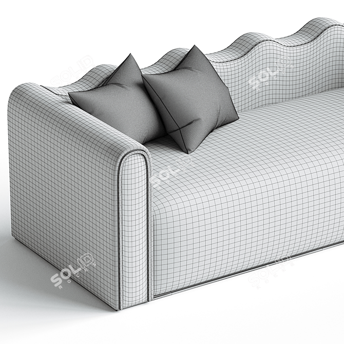 Modern Camarat L Sofa in 3Ds Max Format 3D model image 9