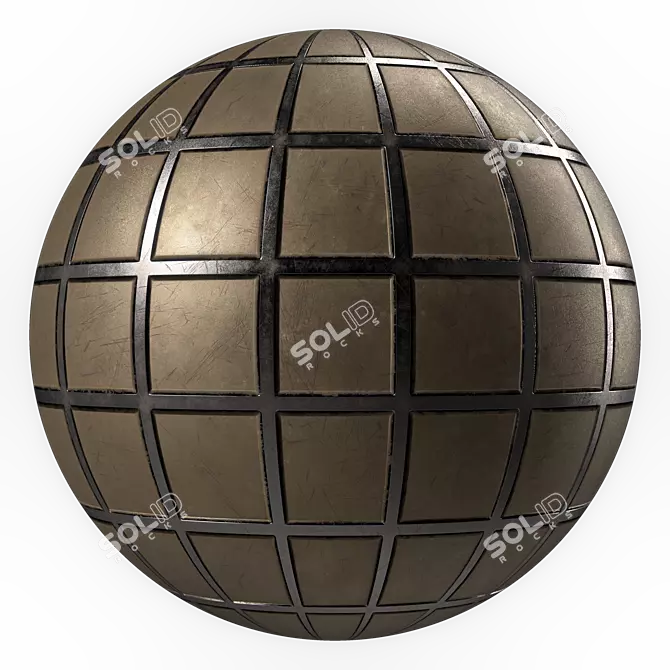 Metal Panels Painting Texture PBR 3D model image 2