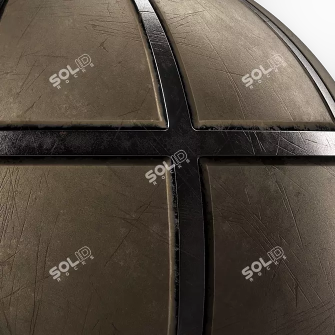 Metal Panels Painting Texture PBR 3D model image 3