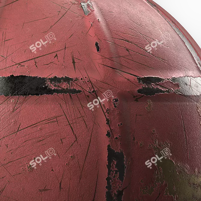 Metal Panels Painting Texture PBR 3D model image 5