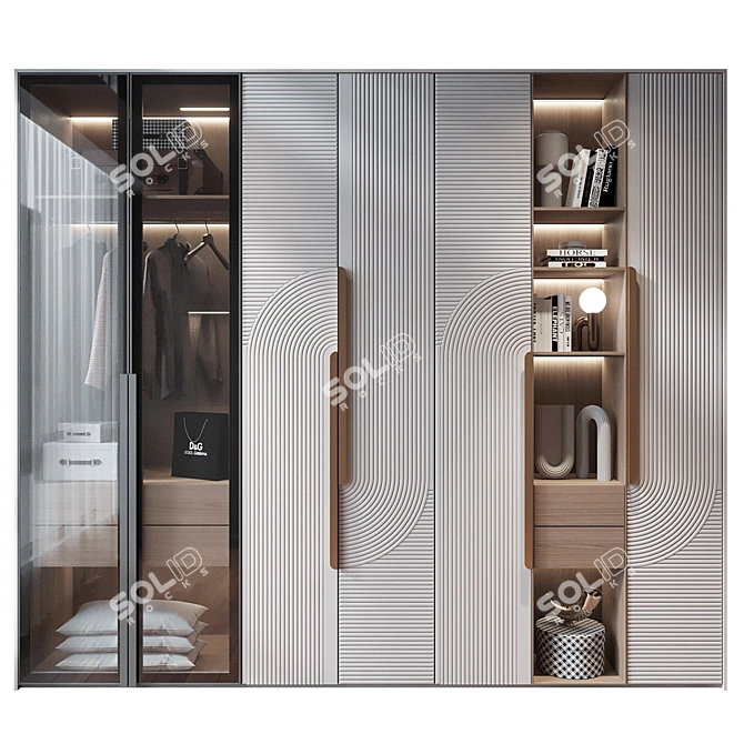 Versatile Furniture Composition 2013 3D model image 1