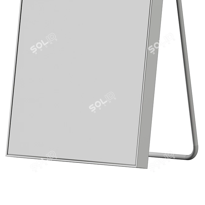 Rectangular Arch Full-Length Mirror 3D model image 6