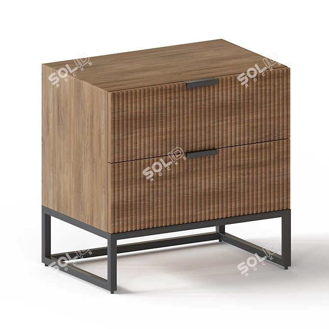  Senator Bedside Table 3D model image 1