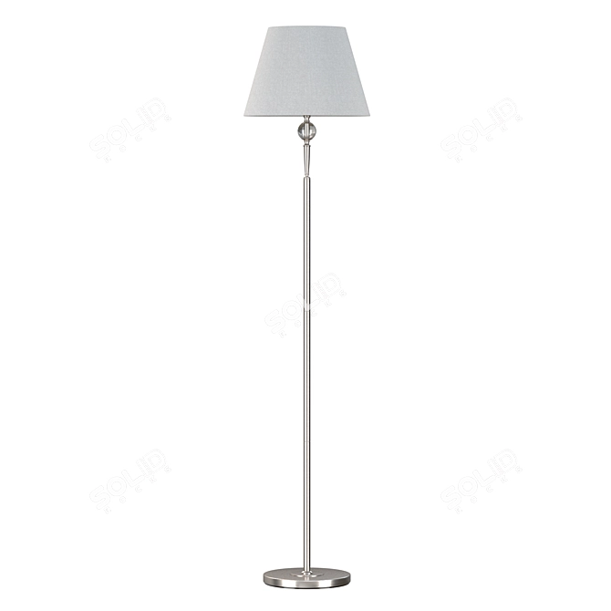 Elegant Rosemary Floor Lamp 3D model image 1