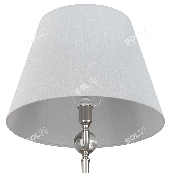 Elegant Rosemary Floor Lamp 3D model image 3