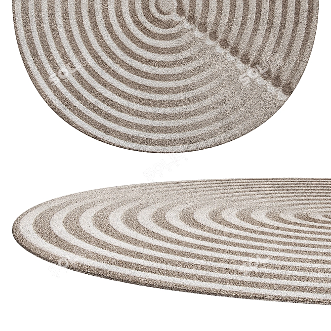 Moooi Sand Carpet Collection 3D model image 2