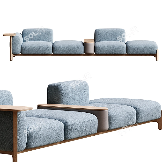 Modern Elegance, Timeless Comfort 3D model image 2