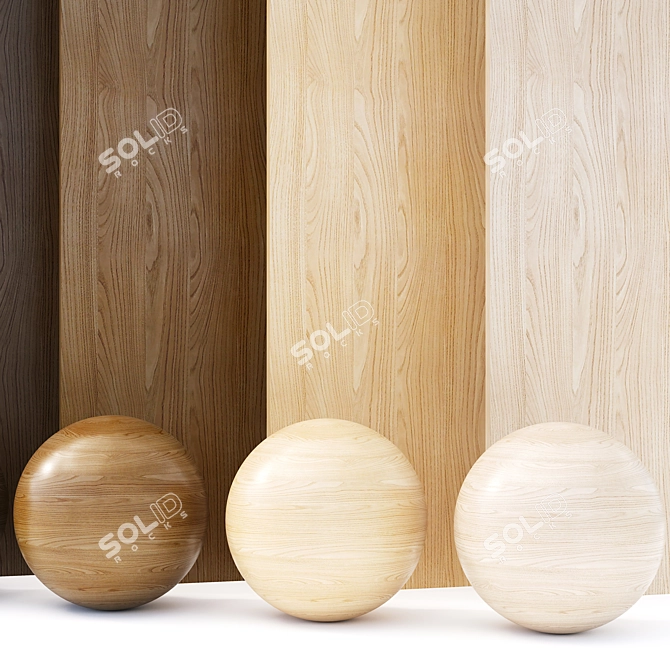 Enhanced Veneer Texture Pack 3D model image 4