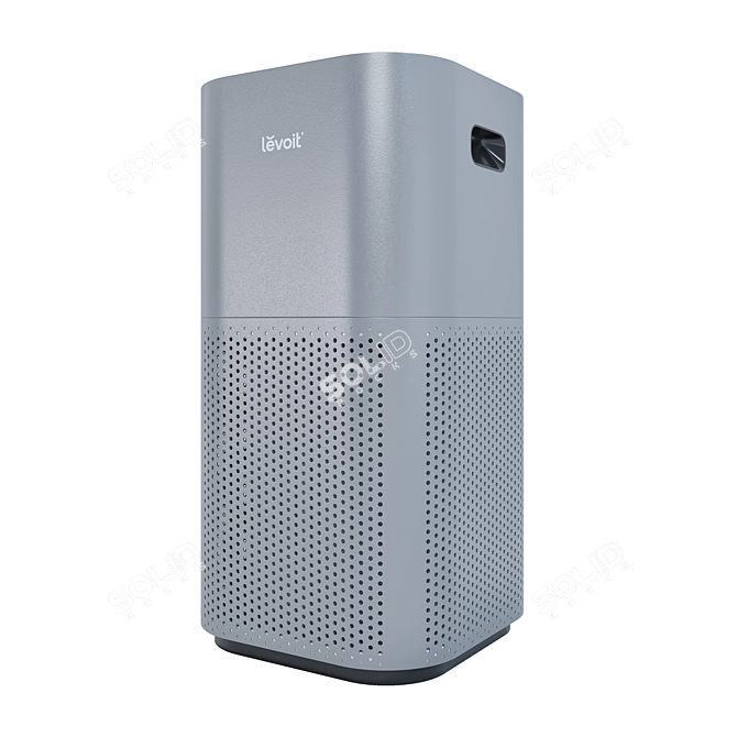 Levoit Core 600S Smart Purifier 3D model image 2