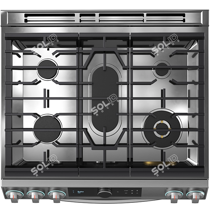 Samsung Smart Appliance Bundle 3D model image 3