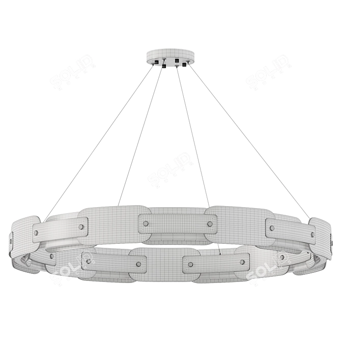 Modern Fuze Chandelier 2015 3D model image 3