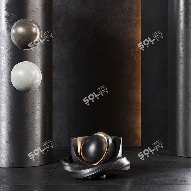 Laminam Ossido Ceramic Collection 3D model image 1