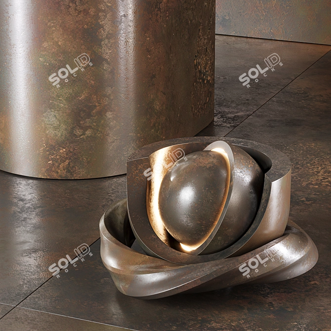 Laminam Ossido Ceramic Collection 3D model image 4