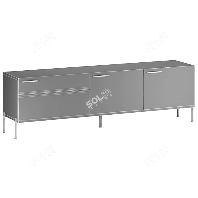 BraginDesign LIGHT TV Stand 3D model image 6