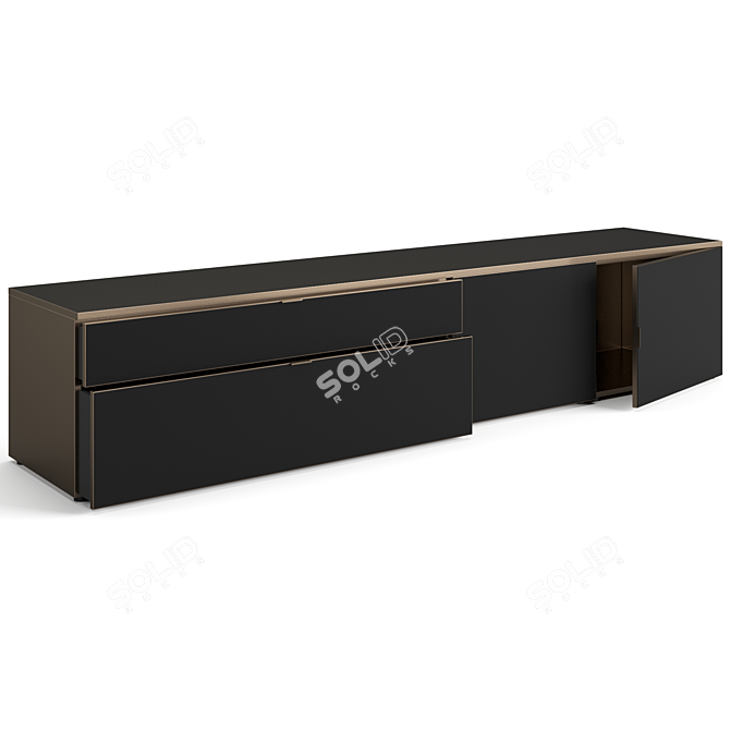 Modern Minimalist Plan Sideboard 3D model image 6