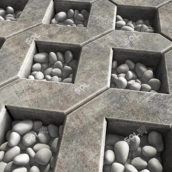 EcoPark Textured 3D Model 3D model image 2