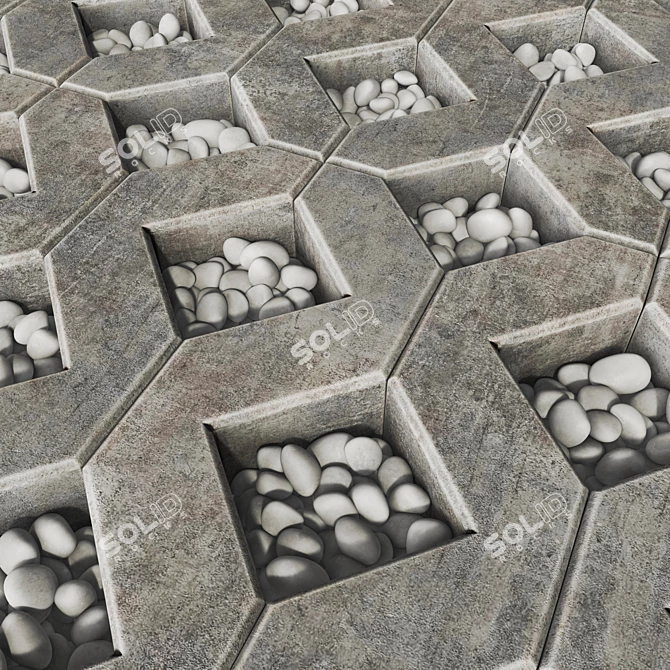 EcoPark Textured 3D Model 3D model image 4