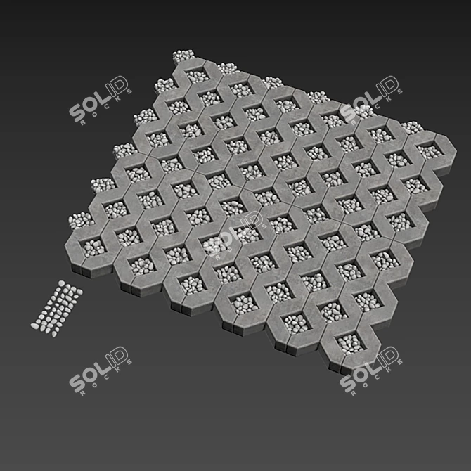 EcoPark Textured 3D Model 3D model image 5