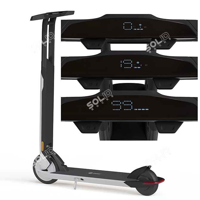 Ninebot Air T15E Electric Scooter 3D model image 2