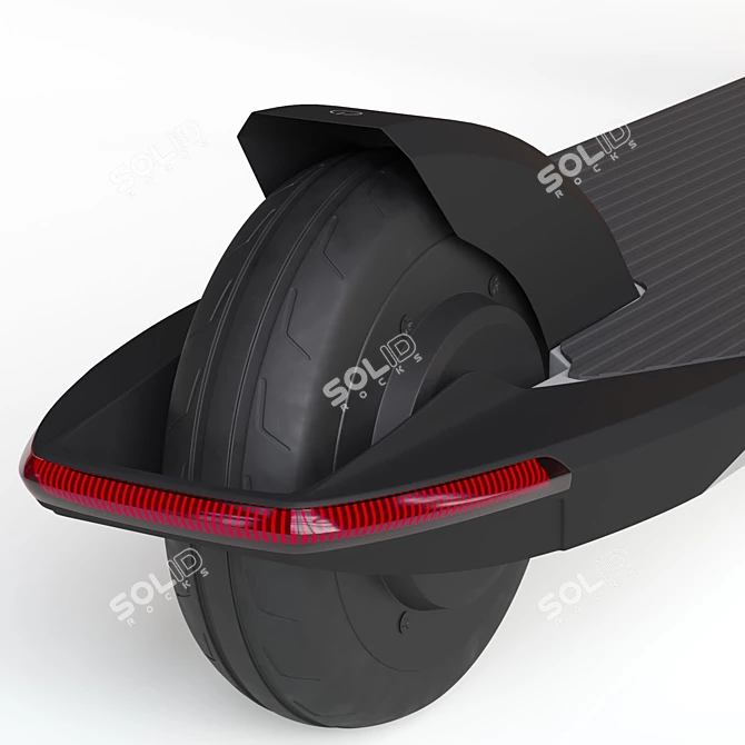 Ninebot Air T15E Electric Scooter 3D model image 4