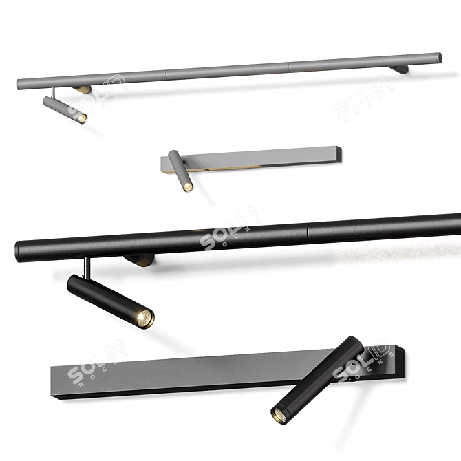 Chors Hello & Backlight Lamps 3D model image 1