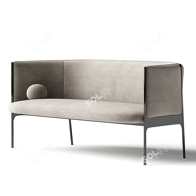 Luxury ARIMCHAIR Model for Interior 3D model image 2